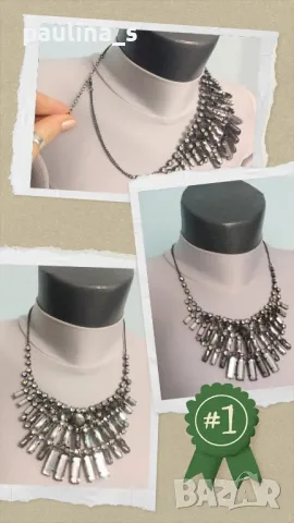 Шест броя / Колие тип чокър, различни модели и цени , снимка 5 - Колиета, медальони, синджири - 38833808