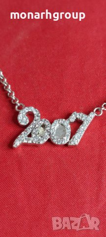 Сребърна верижка , снимка 3 - Колиета, медальони, синджири - 42952323