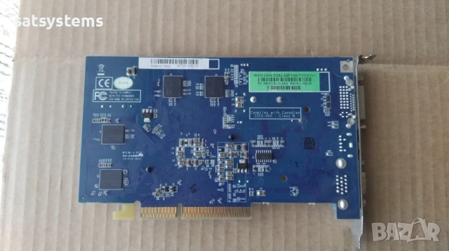 Видео карта ATi Radeon Sapphire R9550 256MB GDDR2 128bit AGP, снимка 8 - Видеокарти - 51794841