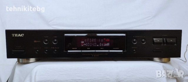 ⭐⭐⭐ TEAC T-R450 ⭐⭐⭐ Качествен и красив тунер с RDS/RT/PTY и 40 станции памет