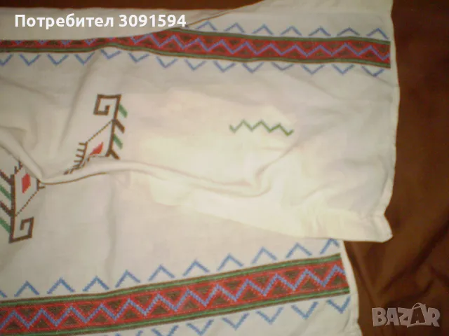 Винтиж 19 век перди ръчно бродирано Българска бродерия, снимка 2 - Други ценни предмети - 48814334