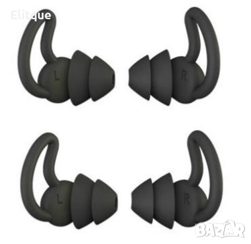 Анти шум тапи за уши със звукова изолация 40 децибела подходящи за спане, снимка 4 - Слушалки и портативни колонки - 52870831