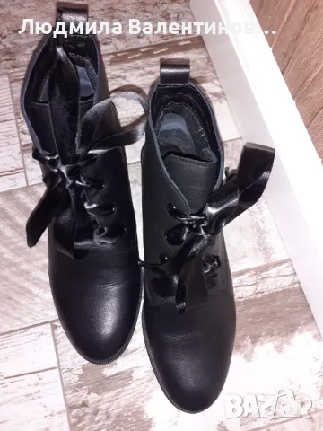 Нови боти, 40 номер,  естествена кожа , снимка 5 - Дамски боти - 47927778