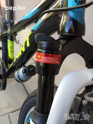 Продавам колела внос от Германия  алуминиев детски мтв велосипед APOLON SPRINT 20 цола преден аморти, снимка 16 - Велосипеди - 27468087