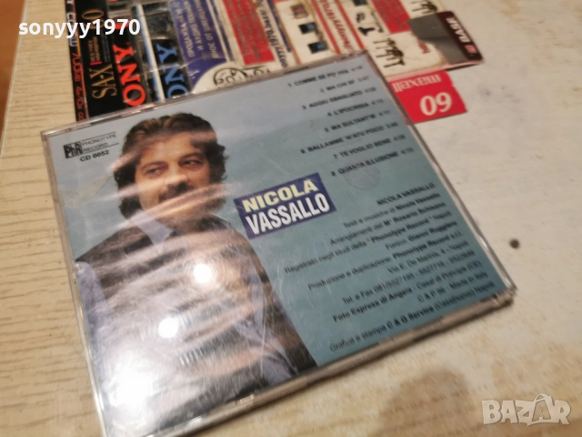 NICOLA VASSALLO CD 1412251742, снимка 12 - CD дискове - 52792451