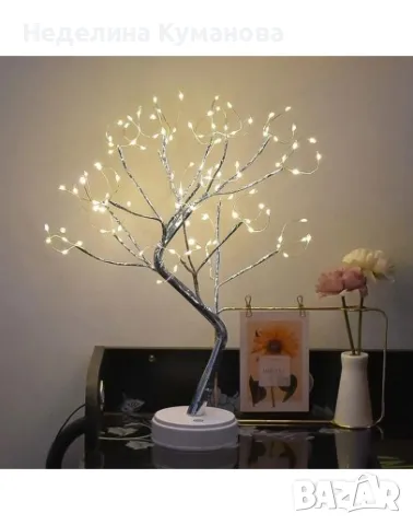 ❌ LED декоративното светещо дръвче е страхотна декорация за коледа, празненства, нощна лампа, снимка 6 - Декорация за дома - 47967825