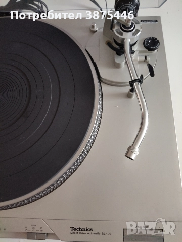Продавам грамофон Technics SL-D3 , снимка 4 - Грамофони - 52916671