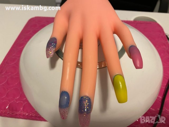 Тренировъчна ръка за маникюр - КОД 3174, снимка 7 - Продукти за маникюр - 33409983