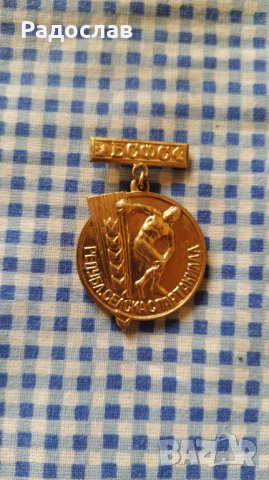 стар медал БСФС , снимка 1 - Колекции - 44041645