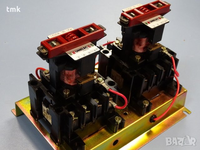 контактор реверсивен UNELEC ROC V, снимка 7 - Резервни части за машини - 33340409