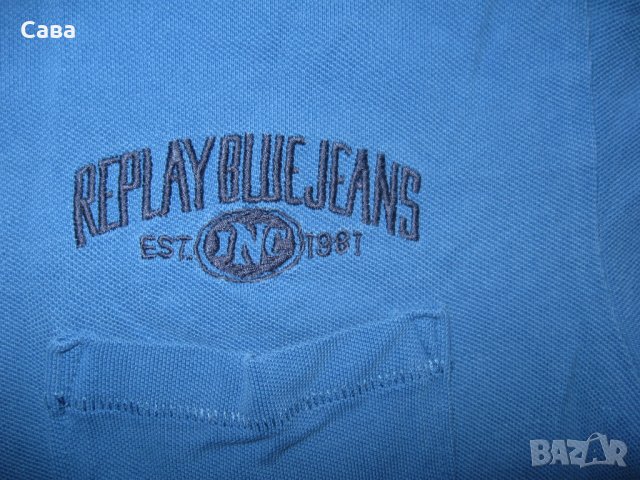 Блузи REPLAY   мъжки,М и Л, снимка 4 - Блузи - 37088118