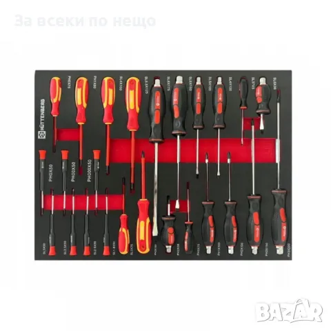 Шкаф с инструменти със 7 чекмеджета – 6 пълни ForceKraft - Huttenberg, снимка 6 - Други инструменти - 50322657