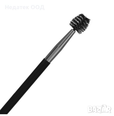 Двойна четка за вежди и мигли, Черна, снимка 2 - Козметика за лице - 43670704