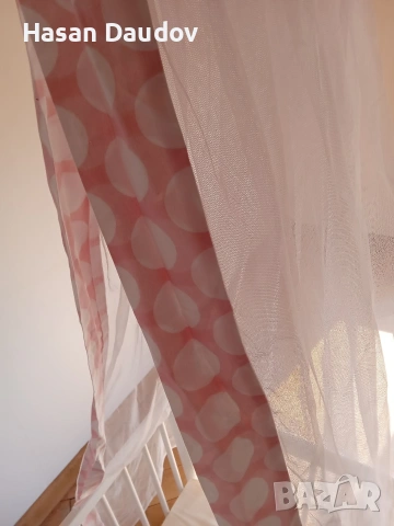 Бебешко легло-люлка, балдахин и обиколник, снимка 7 - Кошарки - 53580441