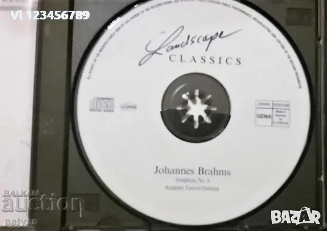 СД - JOHANNES BRAHMS ´ SYMPHONY No 4 - CD, снимка 2 - CD дискове - 50645883