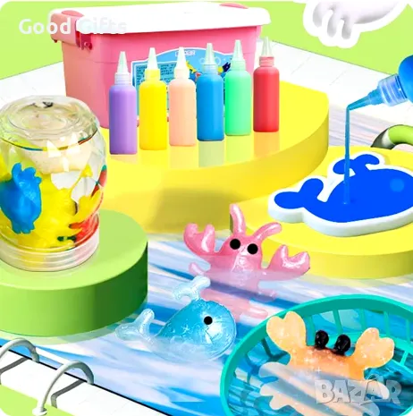 Вълшебен 3D Гел желе Морски животни, снимка 3 - Образователни игри - 47513119