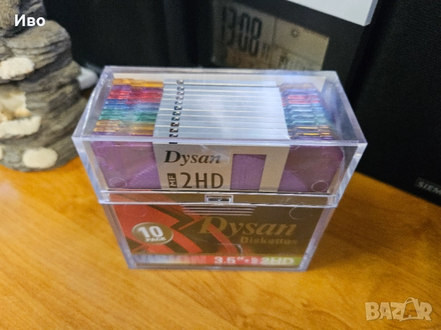 11бр дискети Dysan 3.5-inch floppy disks. Всички за 10лв + кутията., снимка 4 - Друга електроника - 52624143