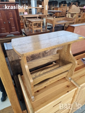 Масичка с поставка за вестници и списания-внос от Германия!