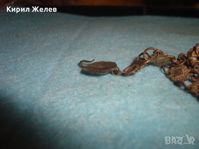 19 ВЕК ВЪЗРОЖДЕНСКИ НАКИТ СРЕБРО САЧАН ОРНАМЕНТИКА РЪЧНА ИЗРАБОТКА КУЧКА ОСМАНСКА ЗАБОДКА БИЖУ 26448, снимка 14 - Антикварни и старинни предмети - 34884075