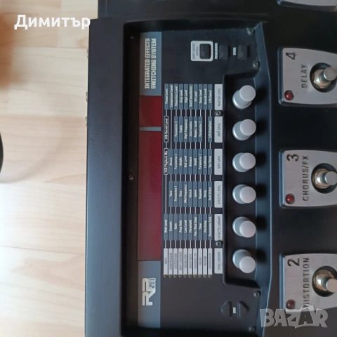 Digitech rp 500 китарен ефект процесор, снимка 2 - Китари - 53102578