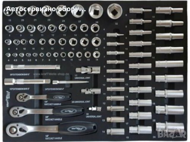 Количка за инструменти със 7 чекмеджета, от които 6 са пълни с инструменти., снимка 3 - Други инструменти - 44140372