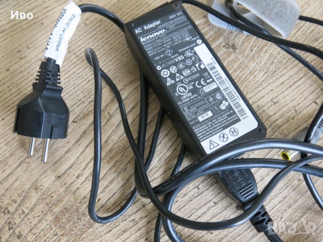 Оригинално зарядно LENOVO 20V-4.5A 90W, снимка 3 - Захранвания и кутии - 39948543