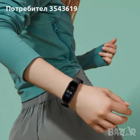 -70% Smart Гривна Умна гривна MI M6 часовник крачкомер пулсомер , снимка 6 - Смарт гривни - 47617034