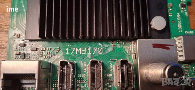 58UA3A63DG  17MB170  CCPD-TC575-009 V1.0  17IPS72  17MFM25, снимка 3 - Части и Платки - 53367389