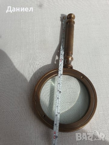 Лупа от масивен бронз, снимка 2 - Друго - 43256438