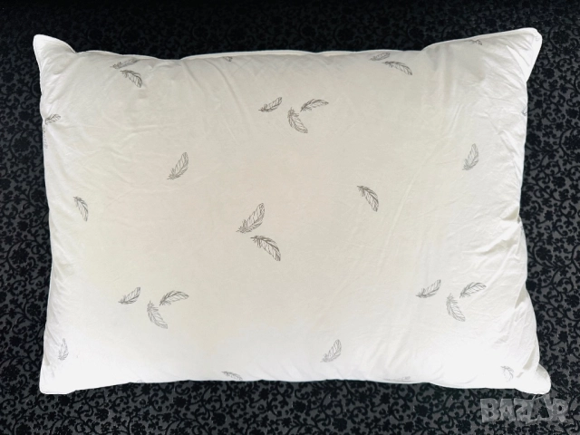 2 броя чисто нови въглавници с пълнеж от гъши/патешки пух, снимка 2 - Възглавници - 52975054