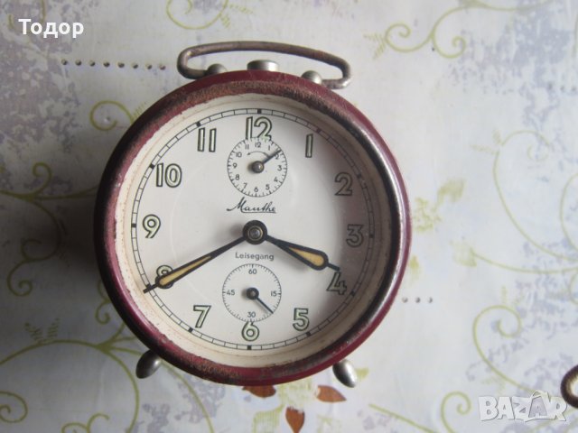 Старинен  немски часовник Будилник , снимка 5 - Други - 28341394