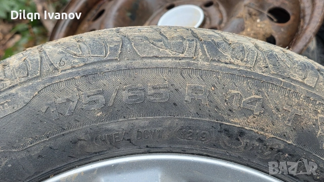 джанти с гуми 4х100, снимка 6 - Гуми и джанти - 53286967