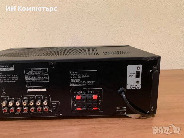 Продавам транзисторен стерео ресийвър Pioneer SX-205RDS, снимка 7 - Ресийвъри, усилватели, смесителни пултове - 51083716