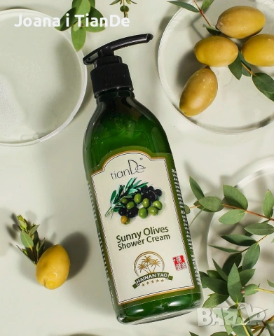 Крем душ гел Слънчеви маслини, tiande 