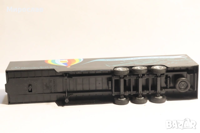 HERPA H0 1/87 MERCEDES РЕМАРКЕ КАМИОН МОДЕЛ, снимка 5 - Колекции - 53400483