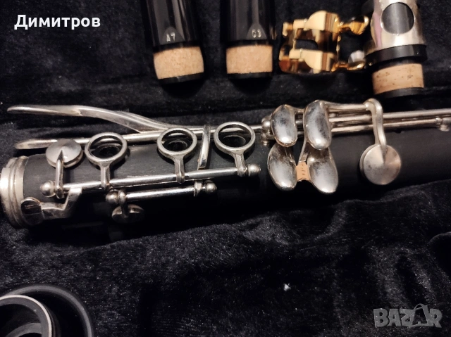 Кларинет Stagg с два мундщука Rico, снимка 3 - Духови инструменти - 53137831