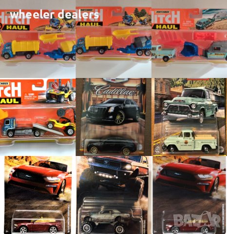 Метални колички Matchbox Collectors Moving Parts Convoys Working Rigs Best of Germany, снимка 11 - Колекции - 30393409