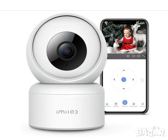 Камера WiFi Xiaomi Imilab 1080P- Глобална, наблюдателна, бебефон в Камери в  гр. София - ID36906651 — Bazar.bg