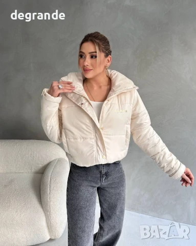 Дамско късо яке на Balmain налично в бяло и черно, снимка 4 - Якета - 51255257