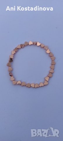 Мъжка гривна от естествен хематит, снимка 15 - Гривни - 23266779