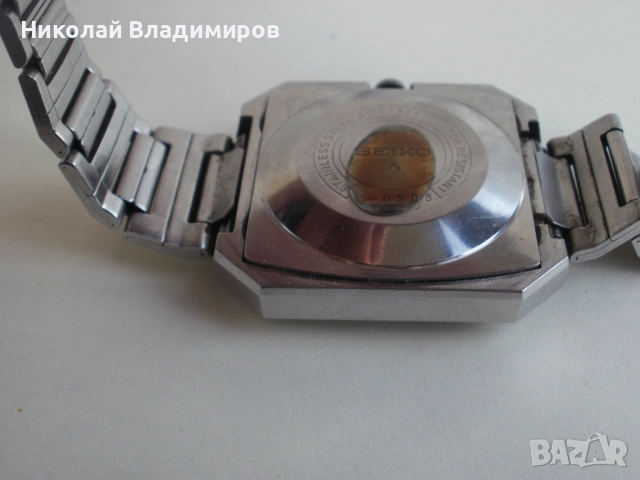 Seiko DX Сейко автомат мъжки ръчен часовник стар отлично запазен, снимка 6 - Мъжки - 51704288