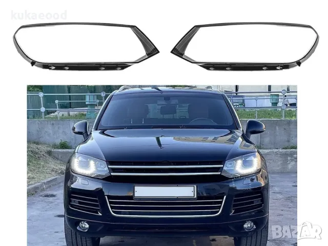 Стъкла за фарове на VW Touareg 7P (2010-2014), снимка 2 - Части - 49807507
