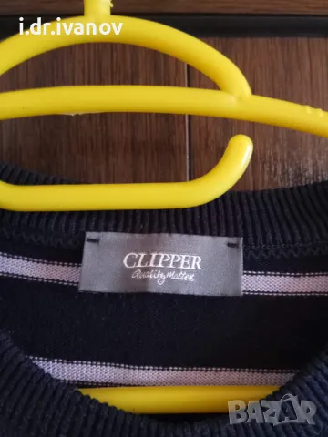 блуза в тъмно синьо рае, снимка 3 - Блузи - 49235456