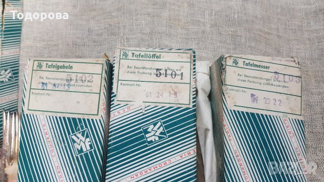 WMF- прибори за хранене- 18  части, снимка 3 - Антикварни и старинни предмети - 32889325