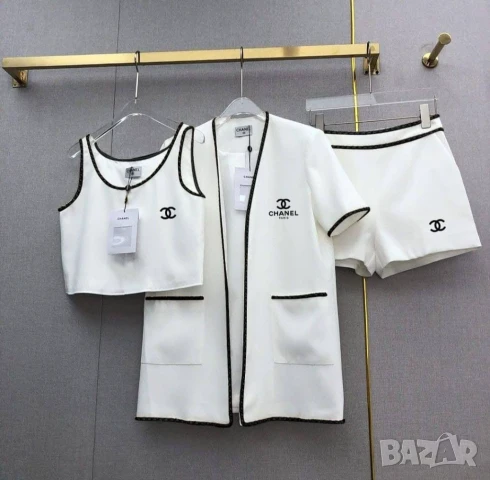 Chanel дамски сет от 3 части, снимка 2 - Комплекти - 50742644