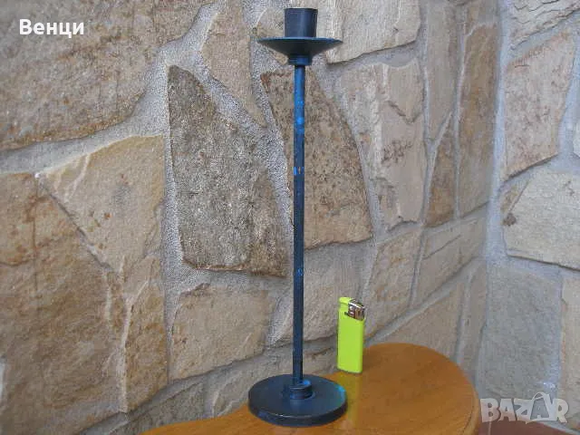 Месингов Свещник, снимка 17 - Декорация за дома - 49813025