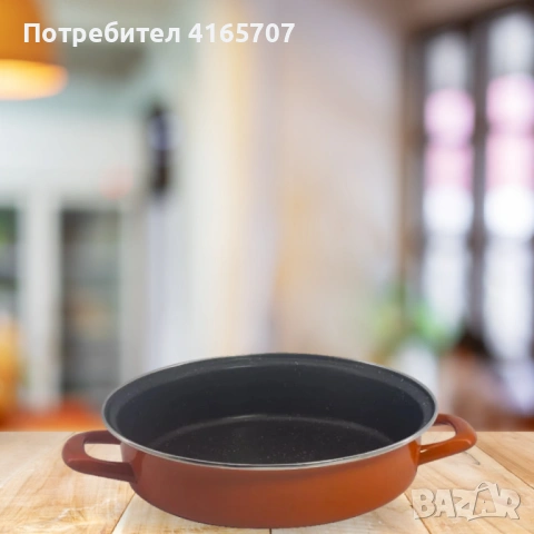Тава Rosberg, различни размери, оранжева/въгл.стомана с незалеп.покр., снимка 5 - Съдове за готвене - 53091013