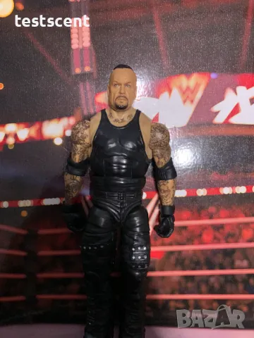 Екшън фигура WWE The Undertaker Гробаря Mattel Elite Figure играчка , снимка 12 - Колекции - 49552382