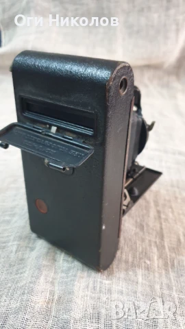 Старинен мехов  фотоапарат KODAK USA, снимка 6 - Антикварни и старинни предмети - 51234218