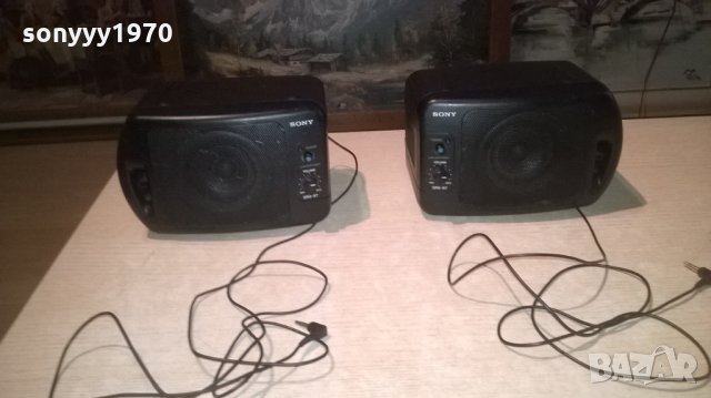 sony srs-67-активни тонколони-18х13х12см-внос швеицария, снимка 5 - Тонколони - 27361289